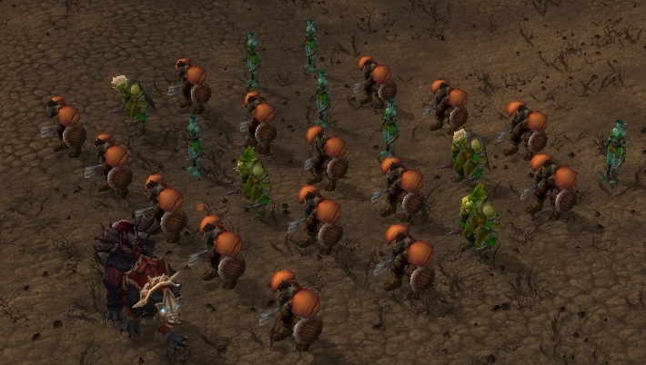 Burning Steppes Pack of Mobs